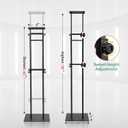 2Pack Heavy Duty Poster Stand, Double-Sided Display for Board & Foam Sign, Adjustable Floor Sign Holder Stand, Holds Up to 75" Boards, Up to 78" Tall, Perfect for Weddings, Events, and Business Spaces