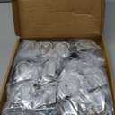 Nefish 2 Inch Side Mount Casters Wheels 12 Pack, L-Shaped Rubber Casters Wheels for Furniture, Plate Castors 2 X 4, Durable Heavy Duty Castor Wheels for Cabinet, Boxes, DIY, Desk, Table, Crib