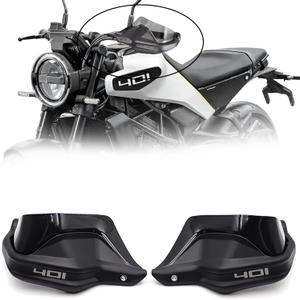 For SVARTPILEN 401 VITPILEN 401 2026+ motorcycle hand guard hand guard windshield Handle both hands windproof Vitpilen 401 Svartpilen 401 2017-2026+ Motorcycle Accessories (black)