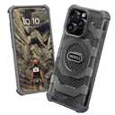 Oakshield Protective Case Compatible with iPhone 16 Pro Cover - Shockproof Smartphone Cases Compatible with MagSafe - Grey