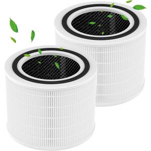 Core 200S Replacement Filter 2 Pack, 3-in-1 Filters Compatible with LEVOIT Core 200S Smart WiFi Air Purifier, HEPA Core 200S-RF Filters