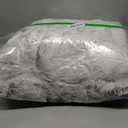 Hezotco Large Cat Bed for Indoor Cats, Soft Fluff Indoor Dog House& Cat Cave for Small Dogs Pet House for Puppy with Cat Teasing Ball 22.8"*18.5"*22.8"(Coffee+White)