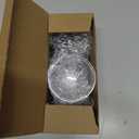 Acrylic Baseball Display Case for Ball and Cards Clear Base Ball Holder Ring Stand Set Centerpieces Protector Memorabilia Showcase for Official Size Baseball (Small)