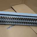 NDS 241-1 Spee-D Channel Drain Grate, Plastic, 4-1/8-Inch wide X 2-Feet long, for Driveways, Patios, Pool Decks and Commercial Areas, Gray