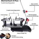 GAMMATennis Stringing Machine, 31.73 x 16.38 x 12.76 In