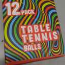 D-Xam Multi Color, Orange or White Ping Pong Balls Table Tennis Ball for Games Arts Pack of 50, 30 & More, 40mm Pong Balls Party Pets School Activities Christmas Halloween Assorted Colors