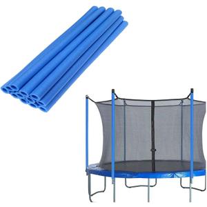 UNIFAMILY 12PCS Rubber Trampoline Pole Covers, 1.26 Inch Diameter Trampoline Replacement Poles, Protective Trampoline Pole Rubber Sleeves for Safe Protection Trampoline Accessories