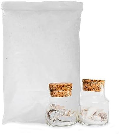 Podzly 5 Pound Decorative Bulk Craft Sand - White Sand for Weddings, Crafts, Classroom & Projects