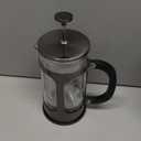 Veken French Press Coffee Maker 34oz, No Plastic Touching Cafe,Thickened Glass Stainless Steel Brewer, Cold Brew Cafetera Tea pot for Kitchen Travel Camping, Gifts, Decor, Bar Accessories, Dark Pewter