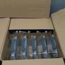 KOMUEE 10 Packs 30 oz Glass Meal Prep Containers,Glass Food Storage Containers with Lids,Airtight Lunch Bento Boxes,Microwave,Freezer and Dishwasher,Gray