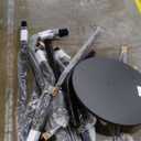 Goplus Boxing Stand for Heavy Bag and Speed Bag, Heavy Duty Free-Standing Sandbag Rack Bracket Station for Home Gym Workout Strength Training, Holds up to 220LBS, Punching Bag with Stand for Adults