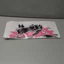 20Pcs Halloween Garage Decoration Magnet Stickers Black Pink Bat Refrigerator Decals Magnet Stickers for Party Home Door Dishwasher Decor