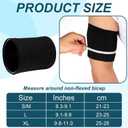 4 Pcs Diabetes Arm Band Diabetes Sensor Cover Washable Reusable Diabetic Sensor Armband Sleeve for Diabetic Supplies Sports (X-Large)
