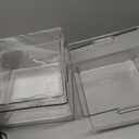 ClearSpace Clear Plastic Storage Bins XL 4 Pack Perfect for Kitchen,Fridge, Pantry Organization, Cabinet Organizers
