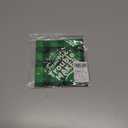 Christmas Dog Bandanas - Santa's Favorite Trouble Maker, Naughty & Nice List Print Pet Holiday Scarf Costume Gift, Green Plaid, Small & Medium Breed, 5-25lbs