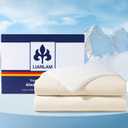 Cooling Comforter Queen Size,NASA-Grade Double-Sided Cool Tech,Q-Max>0.4,Cooling Blankets for Hot Sleepers,Silky Smooth & Lightweight Summer ComforterSnow Ivory,90"x90"