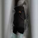 DECORKEY Lanterns Decorative Indoor & Outdoor, 22'' 16'' 11'' Large Candle Lanterns Decorative for Front Porch, Metal Frame Square Holders with Glass, Vintage Patio, Garden, Yard Spring Decor