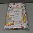 Romanstile Fall Round Tablecloth 70 Inch, Thanksgiving Autumn Harvest Orange Pumpkin Table Cloths, Stain Resistant Farmhouse Table Cover for Thanksgiving Holiday Dinner Party