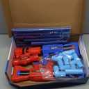 YEEBAY Shooting Game Toy for Age 6, 7, 8,9,10+ Years Old Kids, Boys - 2pk Air Guns & Shooting Target & 24 Foam Balls - Ideal Gift - Compatible with Toy Guns