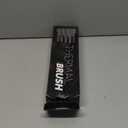 Nimmu Thermal Brush for Blowout Look, 1.5 inch Heated Round Brush, Curling Iron with 10 Temperature Control, Hot Styler Dual Voltage for Travel, Black Gold