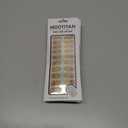 10 x Gloss Nail Strips|Uv Free|22 Pcs,Gel Nail Stickers|Long Lasting Two Weeks and Easy to Apply&Remove|Golden Spot