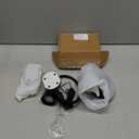 Wall-Mounted LED Bedside Reading Light with USB Charging Port, 10-Level Dimmable & Adjustable 5 Color, Plug-in Adhesive Night Lamp for Books in Bed, Eye-Caring Bedroom Lighting (Black 2 Pack)