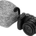 KIWIFOTOS Neoprene Compact Camera Sleeve for Sony ZV-E10 II +E PZ 16-50mm lens Fuji X-T50 + XC15-45mm lens Nikon Z50+16-50mm lens Travel Camera Case Pouch
