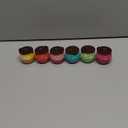 6 PCS Bee Lip Balm Lip Mask Honey Pot,Valentines Day Gifts,Propolis Lip Mask Overnight Moisturizing Lip Balm with Stick,Sleeping Lip mask Hydrating Prevention Dry & Cracked,Galentines Day Party Favors (Honey & Strawberry & Watermelon & Apple Lime & Cherry & Mint)