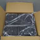 LIBZAKI Oversize 4 in 1 Car Trunk Storage Organizer, Multi Compartment Collapsible Trunk Storage Box with Cooler Bag for Car Truck SUV-Black