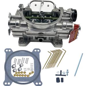 1406 Performer 600cfm 4BBL Carburetor AFB-style Square Bore Compatible with Silverado Corvette Mustang Mercury GMC Pickup Truck Carburetor with Electric Choke Replacement For Edelborck 1406 Carb