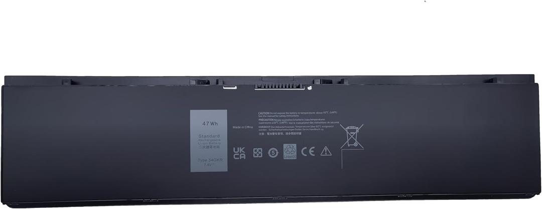 New 34GKR Replacement E7440 Laptop Battery Compatible with Dell Ultrabook 7000 Latitude E7440 G0G2M F38HT PFXCR T19VW(7.4V 47Wh)
