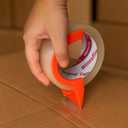 Heavy Duty Packing Tape for Shipping, Scotch Tape,Total 390Y, 1.88 inch x 65 Yards,6 Pack Clear Packing Tape, Scotch Packaging Tape with Dispenser