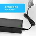 42V 2A Battery Charger 3 Prong Inline Connector Universal Power Supply for 36V Lithium Battery, 36V Pocket Mod, 36Volts Sports Mod Power Supply