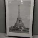 Upsimples 20x30 Poster Frame, Display Pictures 16x24 with Mat or 20 x 30 Without, Wall Hanging Picture Frames, Black, 1 Pack