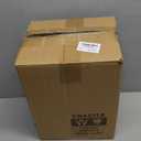 1 Gallon thickened Square Glass Pitcher with Lid, Classic Stripes Water Pitchers for Fridge, Borosilicate Glass Carafe for Hot/Cold Brew Drink, Extra Large Jug with Handle for Iced Tea, Coffee, Juice