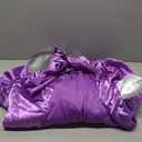 Morph Purple Pop Star Costume Men With Jacket And Wig, Musician Costume Adult, Halloween Costumes For Men,L