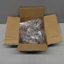 New Star Foodservice Triton Harp Clip Style Place Card / Table Number Holder, 1.5 Inch, Silver, Set of 12