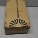 Christmas Angel Tree Topper with Feather Wings, Plug in Christmas Tree Ornament for Indoor Office Xmas New Year Holiday Tree Decoration