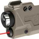 SOLOFISH Low Profile Beams for Guns, Magnetic Rechargeable Green Blue Red Beam for Pistol Handgun, Shockproof Compatible with Glock 17 19 (800lm Red Laser Light Combo)