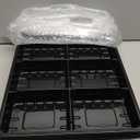 2.5 inch Square Pots 3.5 inch Deep 20 Cell Seedling Trays with Water Collection Nursery Trays (15"x11"x3") for Seeds Starting and Transplanting(5 Sets)