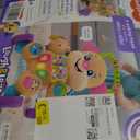 Fisher-Price Baby Toy Laugh & Learn Smart Stages Sis Walker with Educational Music Lights & Activities for Infants Ages 6+ Months