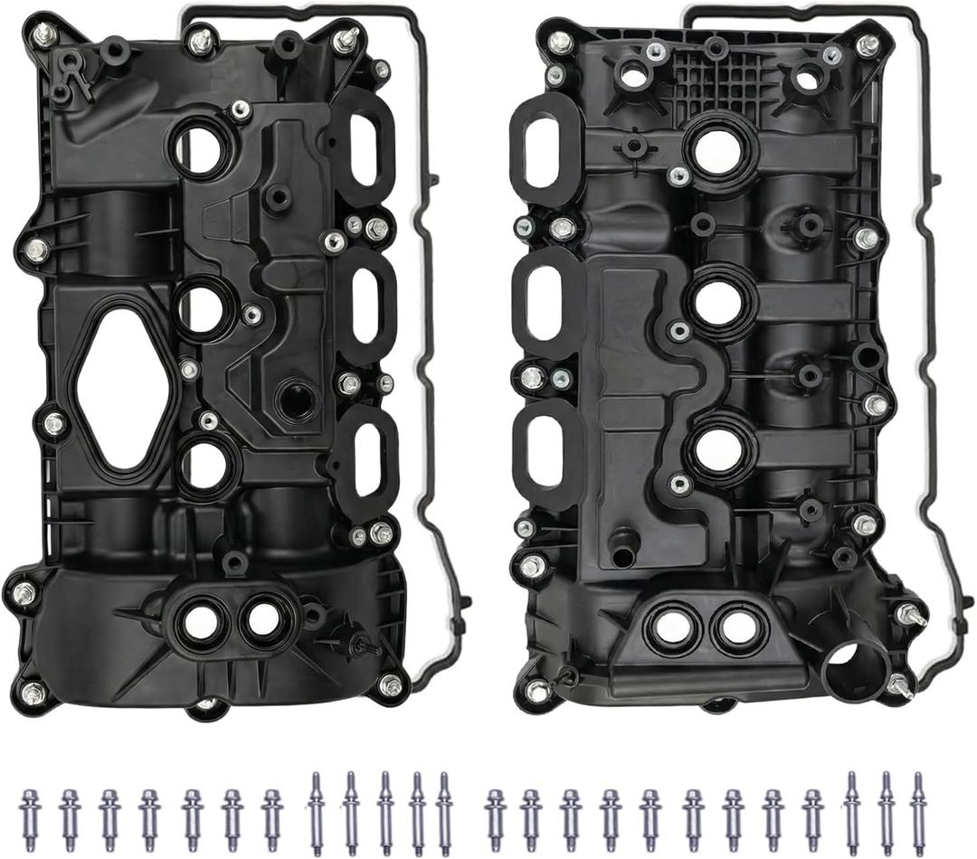 Engine Valve Cover Set Compatible with Ford F-150 2017-2020, Expedition 2018-2022, Lincoln Navigator 2018-2023, Direct Replace Part # HL3Z6582F HL3Z6582G HL3Z6582E HL3Z6582B