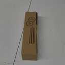 Candwax 12 inch Taper Candles Set of 12 - Dripless and Smokeless Candle Unscented - Slow Burning Candle Sticks Are Perfect As Thanksgiving Taper Candles - Olive