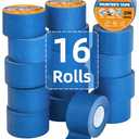 VANITURE Painters Tape 2 Inch Wide, 16 Rolls Blue Painters Tape Bulk, 2 Inches x 55 Yards Masking Tape for Wall Painting & Protects Surfaces | Easy Removal, Sharp Lines, Indoor/Outdoor Use