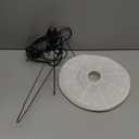 Henjjras Mushroom Paper Lampshade17inch, White Folding Lamp,Interior Trim Lantern,Paper Ceiling Lamp Shade