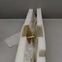 Gold Battery Operated Wall Sconces, Dimmable Wall Sconces with Remote Control, Rechargeable Sconces Wall Lighting, 24 LED Wireless Wall Lights for Bedroom, Living Room, Bathroom, Hallways