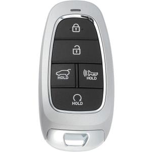 X AUTOHAUX TQ8-FOB-4F27 433MHz Replacement Keyless Entry Remote Smart Key Fob for Hyundai Santa Fe 2021 2022 2023 2024 No.95440-S1670 5 Buttons