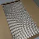 Stainless Steel Decorative Metal Mesh for Cabinet Doors, 11.8x24in, 1-Pack