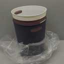 4 Pack Small Trash Can for Bathroom - 3 Gallon/12-Liter Wastebasket, Round Plastic Garbage Container Bin for Bedroom Office.