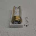 Portable Metal Table Lamp for Indoor/Outdoor ,Rechargeable Cordless LED Lamp, 3-Colour Infinitely Dimming Battery Powered Small Desk Lamp, Restaurant/Bedroom/Bar/Coffee Shop/Camping Light (Gold)